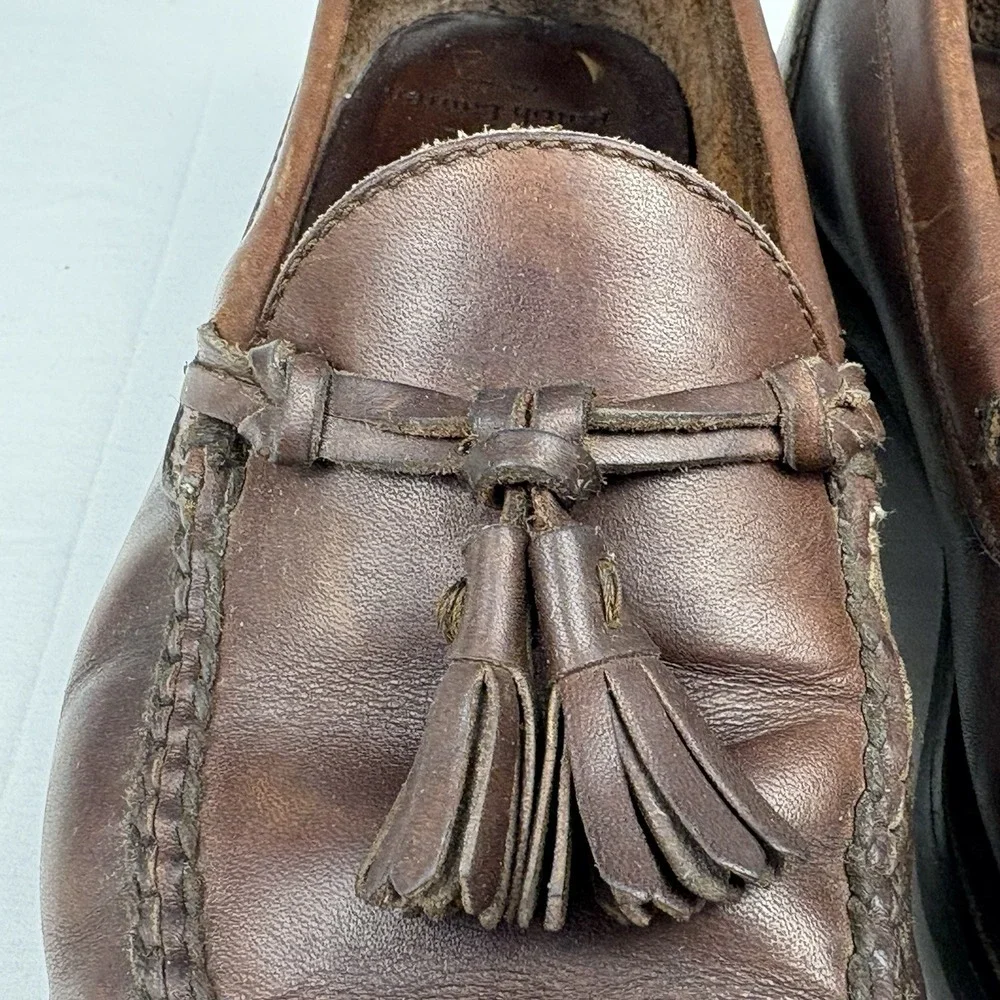 VTG 80s/90s Polo Ralph Lauren Tassel/Kiltie Camp/Canoe/Driving Shoe 10M Brown